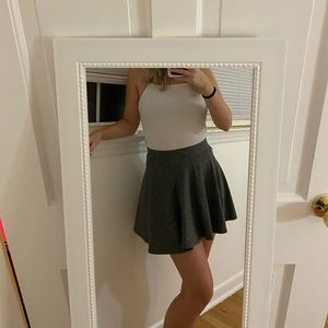Gray skater skirt!